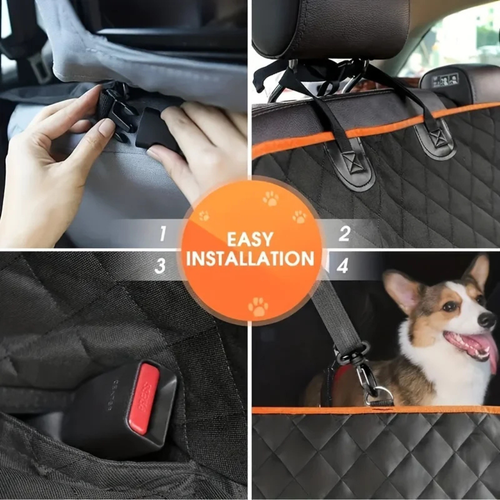 PawCasa™ CarGuard Cover | Waterproof Dog Car Seat Cover